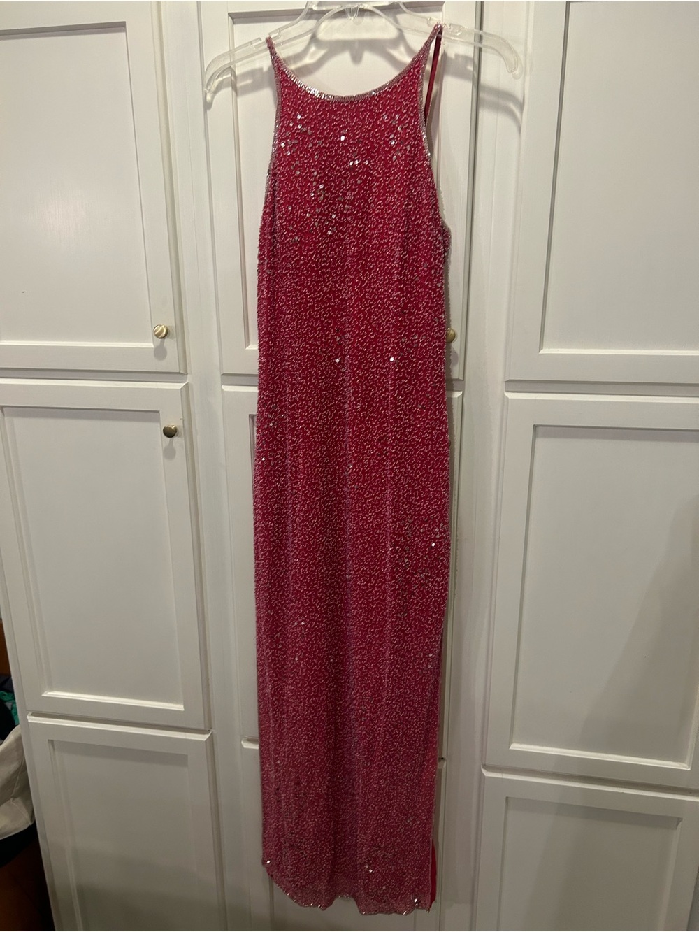 Adrianna Papell Pink Evening Dress